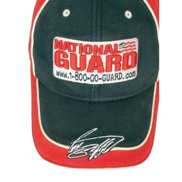 National Guard Roush Racing Greg Biffle Cap Hat Blue Red - Picture 2 of 7